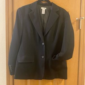 east 5th simple black blazer